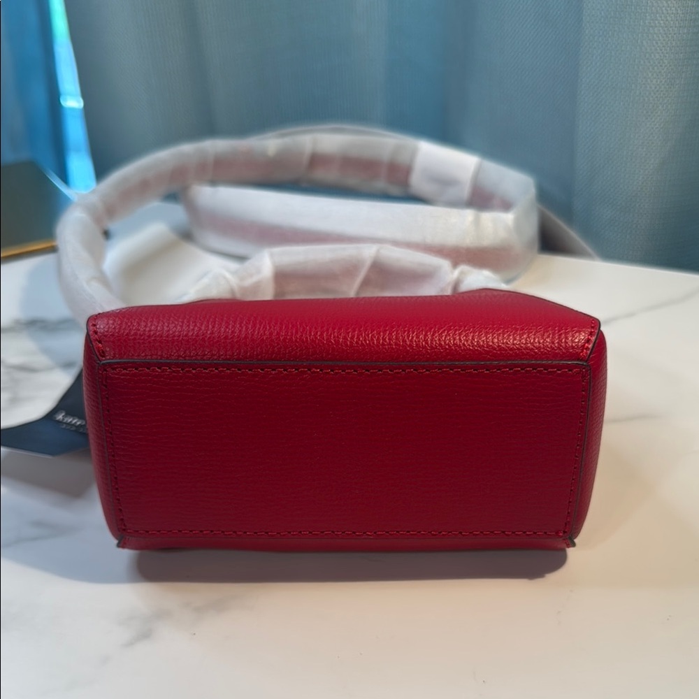 Kate Spade Cherry Red Two-Way Mini Bag NWT - Picture 7 of 8